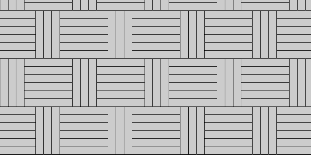 Weave Paver Pattern