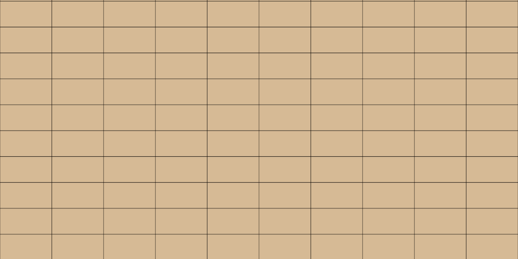 Stack Bond Tiling Pattern (Also Called Grid or Straight Stack)